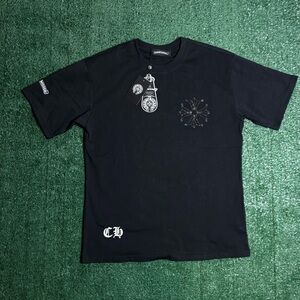 Chrome Hearts Black Short Sleeve Tee
